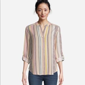 JohnPaulRichard Striped Tunic NWT XL